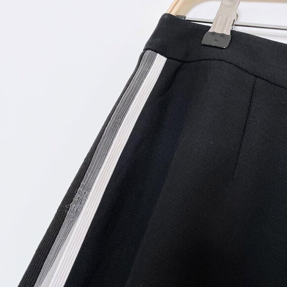 fendi mesh side stripe wool-silk wide leg trouser - Picture 9 of 12